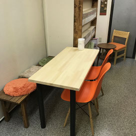 赤松集成材（積層材）の自作テーブルカウンター ｜施工・制作事例 