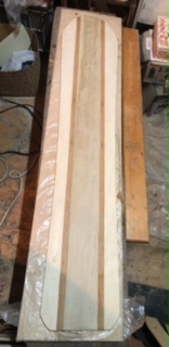 竹集成材のスノーボード