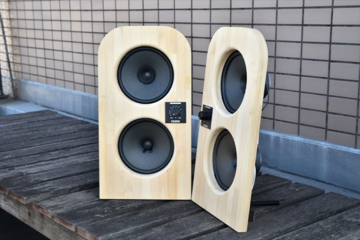 竹(白)集成材(積層材)の平面バッフル